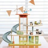 Classic World Klasična svjetska drvena garaža na 3 etaže xl s liftom "eko zona" | shoptok.hr
