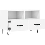 TV ormarić bijeli 80 x 36 x 50 cm od konstruiranog drva | shoptok.hr
