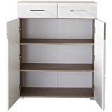 Voleo omara za čevlje barve srebrnega hrasta | Shoptok.si