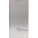  Zunanje stenske svetilke 2 kosa 35 W srebrne pravokotne, (22157305) | Shoptok.si