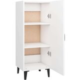  Komoda bela 34,5x34x90 cm konstruiran les, (20654523) | Shoptok.si