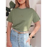 DStreet T-shirt damski FLORTA ciemnozielony | Shoptok.si