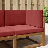  Zunanja blazina za kavč 3 pcs vinsko rdeča Poliester, (5000202476) | Shoptok.si