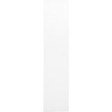  Uredski ormarić bijeli 90 x 40 x 180 cm čelik i kaljeno staklo | shoptok.hr