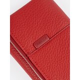 Shelvt Small red women's faux leather wallet | Shoptok.si
