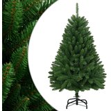  Umjetno božićno drvce sa šarkama i stalkom zeleno 150 cm | shoptok.hr