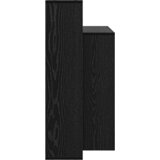  Stol s policom Crni hrast 100 x 40 x 90 cm Konstruirano drvo | shoptok.hr