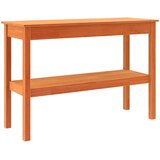  Konzolna stolica Vosak smeđa 110 x 40 x 75 cm Masivna borovina | shoptok.hr