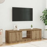 TV ormarić LED boja hrasta 120x30x36 cm konstruirano drvo | shoptok.hr