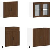 vidaXL 4-dijelni set kuhinjskih ormarića Kalmar konstruiranog drva | shoptok.hr