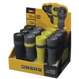  Ročna LED svetilka 3W, 75 lm, 3× AAA, fokus, 12 kos, display box 12/1 Cene
