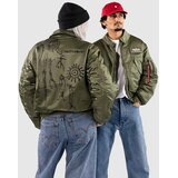 No Problemo Np X Alpha Industries Ancient Findings Jakna iron Slike