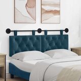  Držeće uzglavlje Zidne Plava 130 x 55 x 7 cm Baršun - Plava 120 cm bez LED | shoptok.hr
