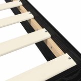  Okvir kreveta za pod Crni hrast 80 x 200 cm Konstruirano drvo | Eponuda.ba