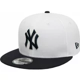 New York Yankees Baseball Kapa 9Fifty MLB White Crown Patches White M/L