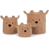 Childhome košek za shranjevanje igrač teddy 40x40x40 beige | Shoptok.si