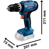 Bosch Kombinovani set PRO Komplet od 3 alata od 18 V: GSB + GBH + GWS + 2x GBA 4.0Ah + GAL18V-40 0615A500AG | Eponuda.com
