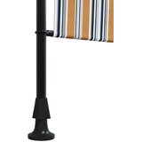  Vanjska roleta žuto-bijela 150 x 270 cm od tkanine i čelika | shoptok.hr
