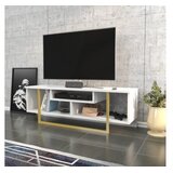 HANNAH HOME TV komoda Asal 120 Zlatno-Bijela | Eponuda.ba
