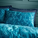 Catherine Lansfield Modra enojna žametna posteljnina 135x200 cm Regal Birds – | Shoptok.si