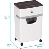 Elisa HP ONESHRED 10MC shredder, micro cut, P-5, 10 card, 20l, light grey | shoptok.hr