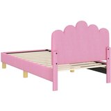  Posteljica za malčke z vzglavjem Roza 80 x 160 cm blago, (5000104887) | Shoptok.si