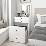 Hanah home toaletni sto Luna 91, 60 cm, beli Cene
