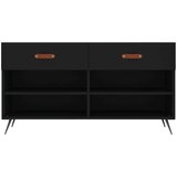  Klupa za cipele crna 102 x 35 x 55 cm od konstruiranog drva | shoptok.hr
