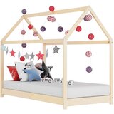 vidaXL Okvir za dječji krevet od masivne borovine 70 x 140 cm Cijene