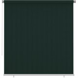  Vanjska roleta za zamračivanje 220 x 230 cm tamnozelena HDPE | Shoptok.si