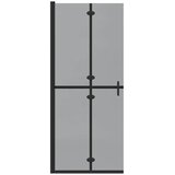  Walk-In zid za tuširanje Crna 80 x 6,5 x 190 cm | shoptok.hr