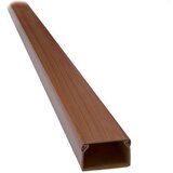  Samolepilni kabelski kanal (2 m, 15 x 10 mm, rjav) | Shoptok.si