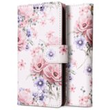  Onasi preklopna torbica Wallet denarnica Fancy Diary Samsung Galaxy A54 - Flower bela Cene