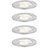 PAULMANN Ugradbena podna svjetiljka Link & Light (0,5 W, Srebrna) | shoptok.hr