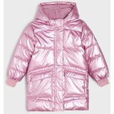 Sinsay Prošivena jakna s kapuljačom i sjajnom završnom obradom | shoptok.hr