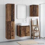  Set namještaja za kupaonicu 3 kom. Staro drvo | shoptok.hr