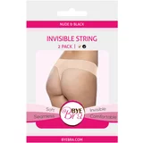 ByeBra Invisible String 2-Pack Nude