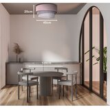  duolla - plafonska svetiljka trio, 1xE27/15W/230V, prečnik 45 cm, roze/siva/bela | Eponuda.com