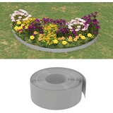  Vrtna obroba 5 kosa siva 10 m 20 cm polietilen, (20757949) | Shoptok.si