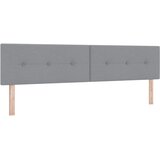  Krevet od pjene s madracem i LED-om Svjetlosiva 200 x 200 cm | shoptok.hr