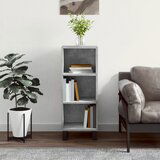 The Living Store Komoda betonsko siva 34,5x32,5x90 cm inženirski les - Komoda, (21662275) Cene