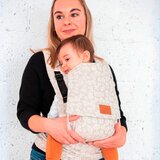 SCHMUSEWOLKE KENGURU bela, barve kapučina | Shoptok.si