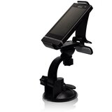 Univerzalni avto nosilec za mobilne telefone 20-130 mm - črni Cene