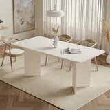 Hanah home trpezarijski sto, 180x75x90cm, bijela Cijene