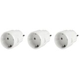 Deltaco SMART HOME mini vtičnica, LED indikator, WiFi 2.4GHz, 1xCEE 7/3, 10A, časovnik, BELA (3-kom) Cene