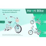  Dječji bicikl guralica Heart 12" mint | shoptok.hr