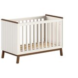 Vipack Bež dječji krevet od masivnog bora s podesivom visinom 60x120 cm Sezane – Cijene