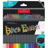 Faber-Castell Faber-Castell: Black Edition barvni svinčniki, set 100 kosov | Shoptok.si