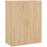 vidaXL Visoka komoda sonoma hrast 69,5x34x180 cm inženirski les | Shoptok.si
