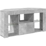  Kotna LED TV omarica Betonsko siva 103 x 40 x 50 cm, (5000092295) | Shoptok.si